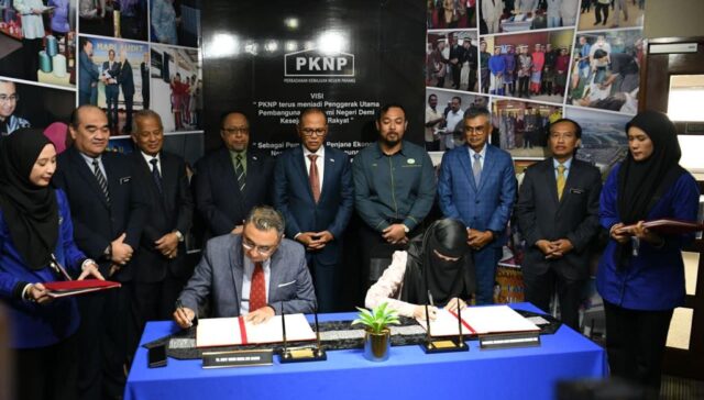 Majlis Menandatangani Perjanjian Pajakan