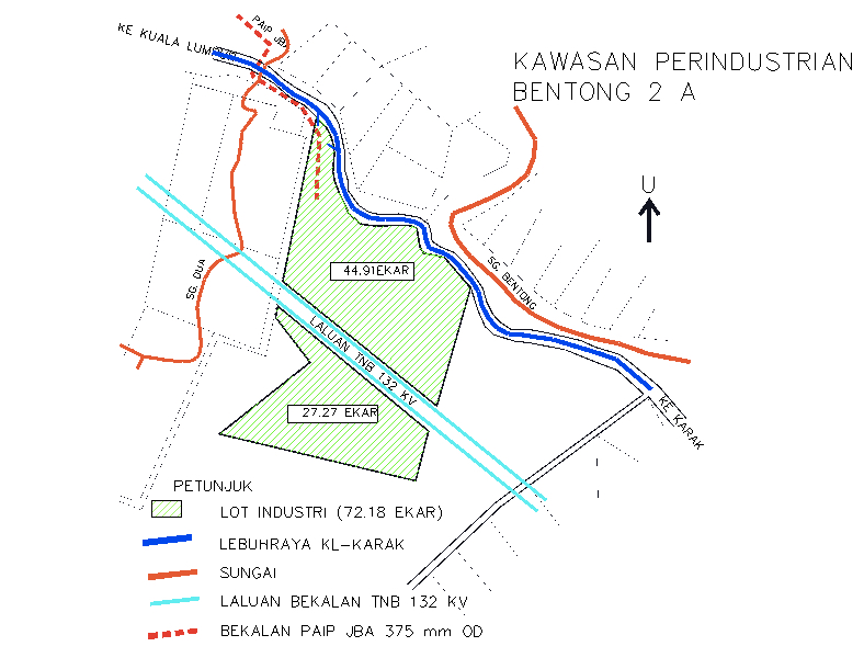 industry area - Bentong 2A